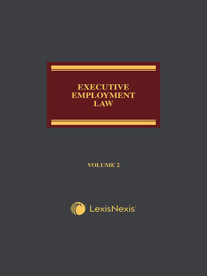 cover image of Executive Employment Law